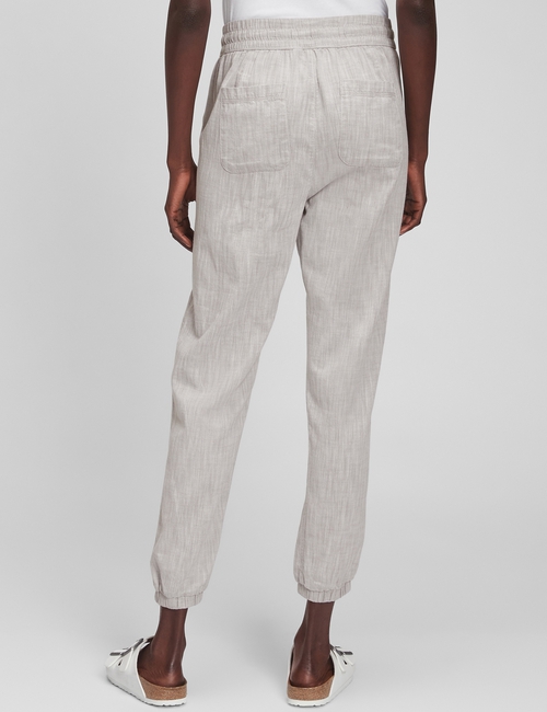 Herringbone Chambray Joggers