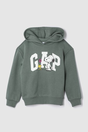 GapKids | Peanuts Relaxed Logo Hoodie