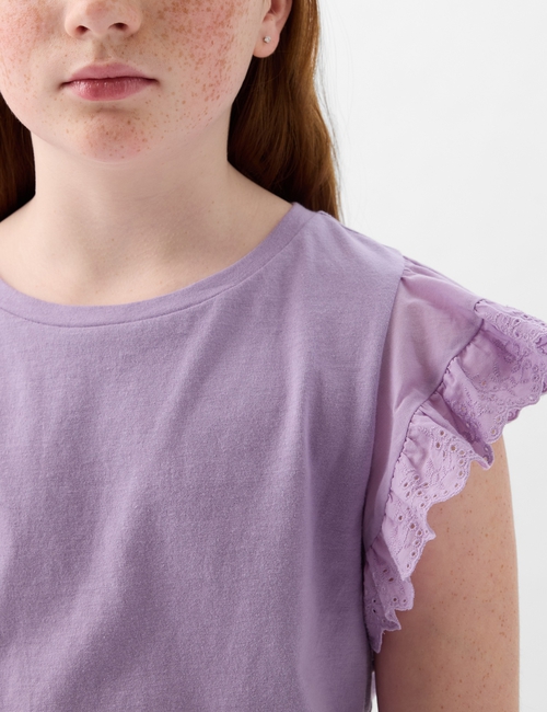 Kids Eyelet T-Shirt