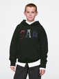 Kids Vintage Soft Textured Logo Hoodie