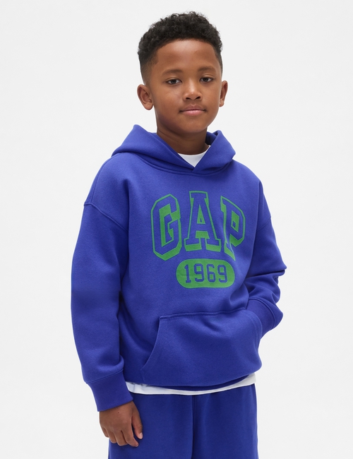 Kids VintageSoft Logo Hoodie