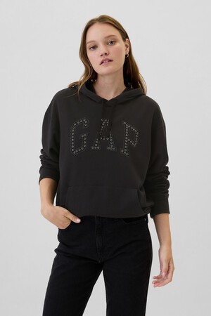 Relaxed Gap Logo Hoodie