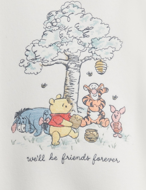 DIS POOH SS FLEECE SHORTIE