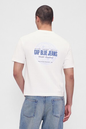 SS WORLD STANDARD CROPPED LOGO T