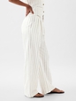 365 High Rise Linen-Cotton Trousers