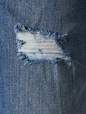 High Rise Destructed Cigarette Jeans With Washwell&#153