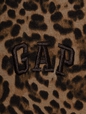 VintageSoft Crop Logo Hoodie