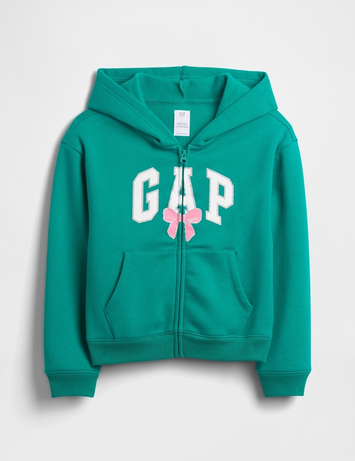 Kids Relaxed Gap Logo Zip Hoodie