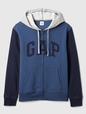 Gap Logo Colorblock Zip Hoodie