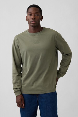 Everyday Soft Relaxed Gap Mini-Logo T-Shirt