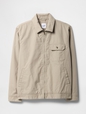 Relaxed Ripstop Utility Jacket