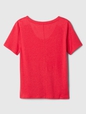 Women Linen T-shirt