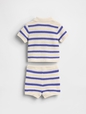 Baby Crochet Polo Outfit Set