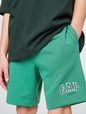 Kids Relaxed Gap Logo Pull-On Shorts