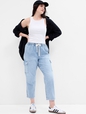 Mid Rise Easy Cargo Jeans