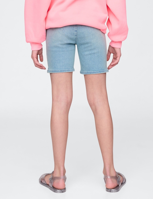 Kids Denim Bike Shorts
