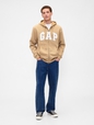 Relaxed Gap Logo Zip Hoodie