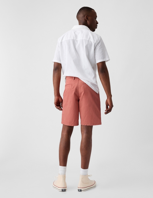 9" Essential Khaki Shorts