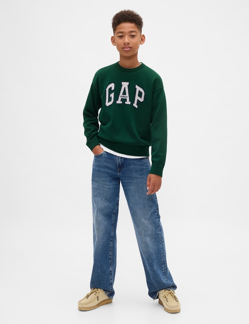 Kids Gap Logo Intarsia Sweater