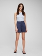 5" High Rise Girlfriend Khaki Shorts