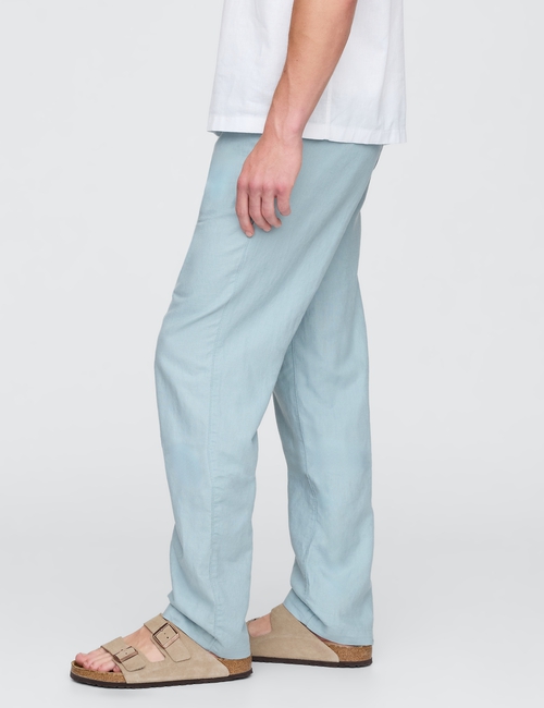 Linen-Cotton Khakis