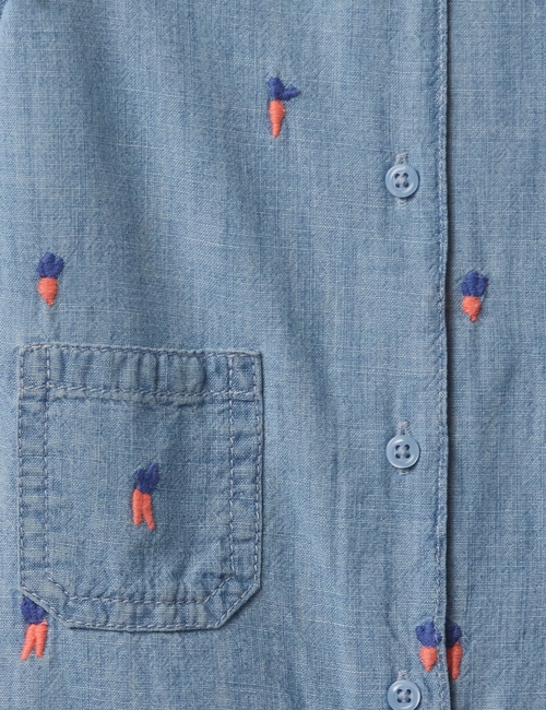 Baby Peter Rabbit™ Chambray Shorty One-Piece