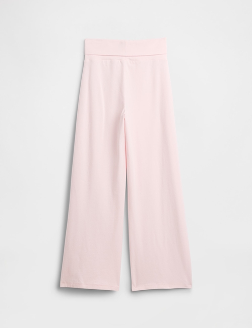 Kids Stretch Jersey Foldover Leggings