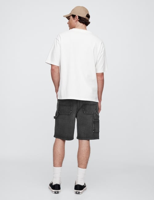 9" Denim Carpenter Shorts