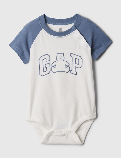 Baby Organic Cotton Gap Logo Bodysuit