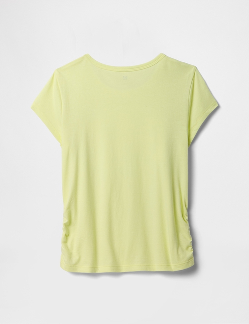 Kids Ruched Gap Logo T-Shirt