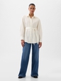 Organic Cotton Belted Big Shirt