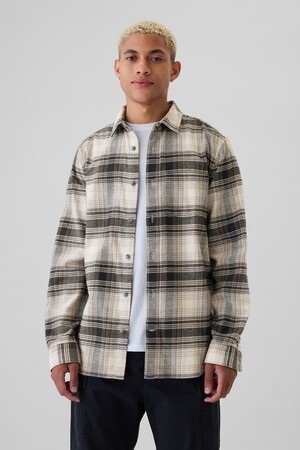 Organic Cotton Flannel Shirt