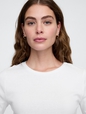 Favorite Ribbed Crewneck T-Shirt
