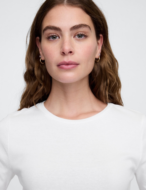 Favorite Ribbed Crewneck T-Shirt