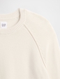 V-RAGLAN TEXTURE CREW