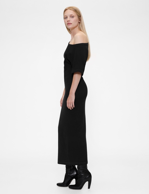 GAP STUDIO OFF THE SHOULDER JULIA JERSEY DRESS