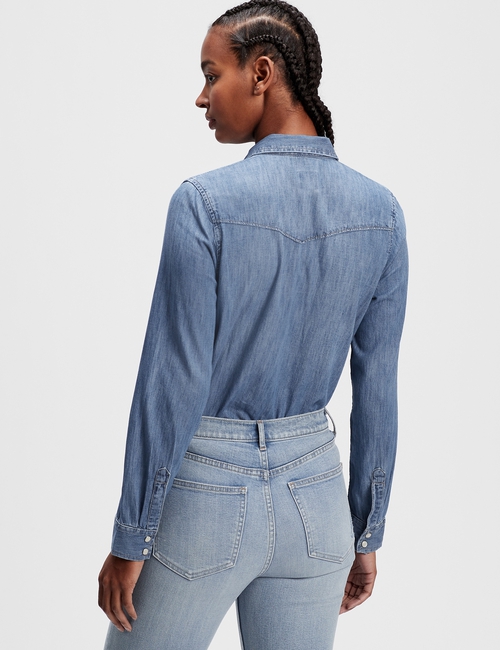 Denim Western Shirt