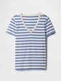 Favorite Stripe V-Neck T-Shirt