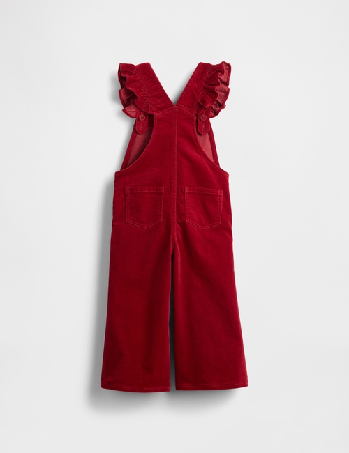 Baby & Toddler Velvet Heart Overalls