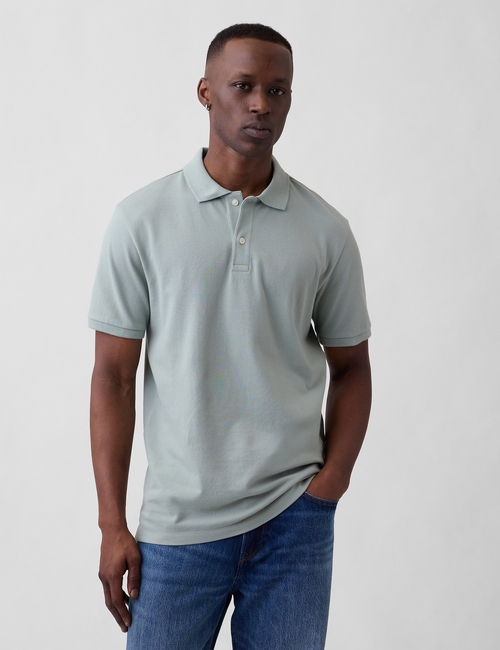Stretch Pique Polo Shirt