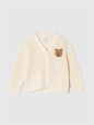 babyGap Shaker-Stitch Bear Cardigan