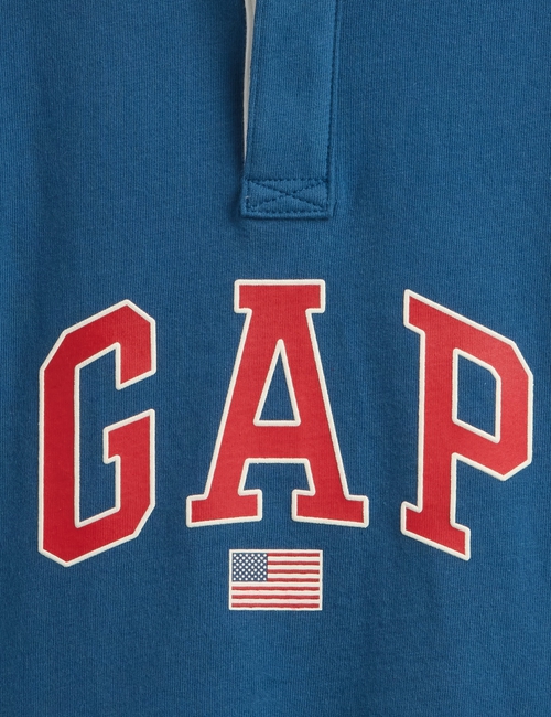babyGap Logo Pique Polo Shirt