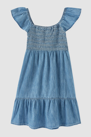 Kids Smocked Midi Dress