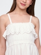 Kids Smocked Ruffle Midi Dress