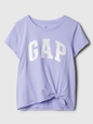 Kids Gap Logo Knot-Tie T-Shirt