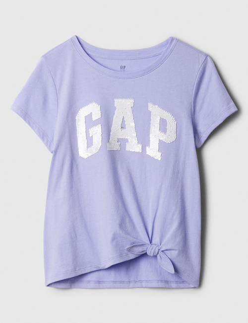 Kids Gap Logo Knot-Tie T-Shirt