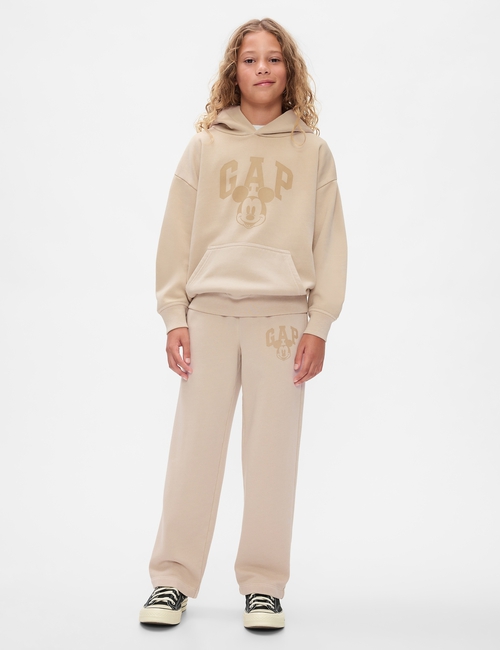 Gap × Disney Kids Vintage Soft Mickey Mouse Logo Hoodie