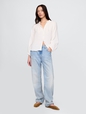 Crinkle Gauze Shirt