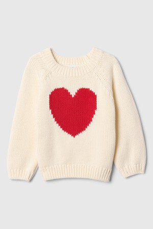 babyGap Chunky Heart Sweater