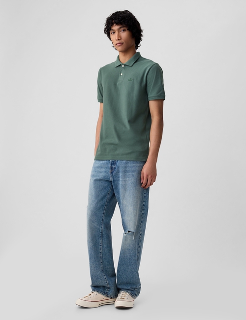 Gap Logo Pique Polo Shirt